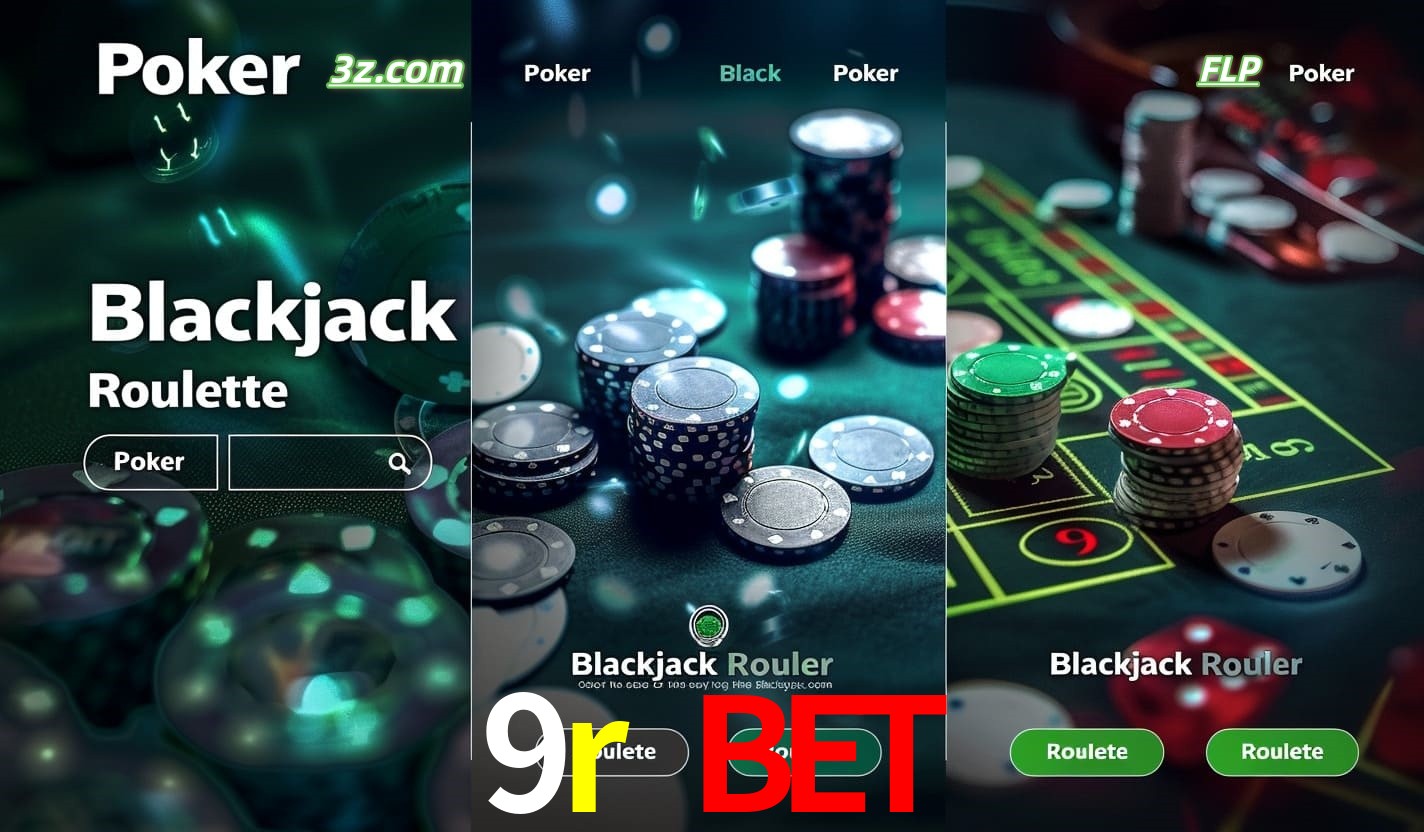 Cassino online 9r bet com Poker, Blackjack e Roleta ao vivo para jogadores do Brasil