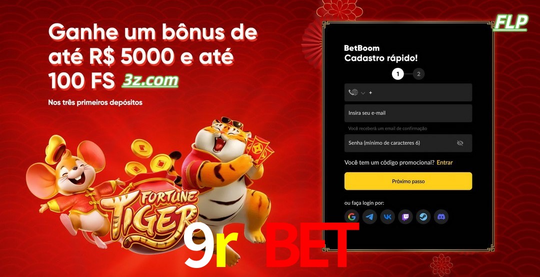 9r bet cassino Brasil bônus de boas-vindas até R$5000 e 100 free spins