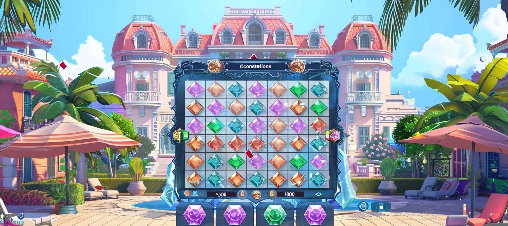 9r bet Constellations slot game cassino online com pedras preciosas