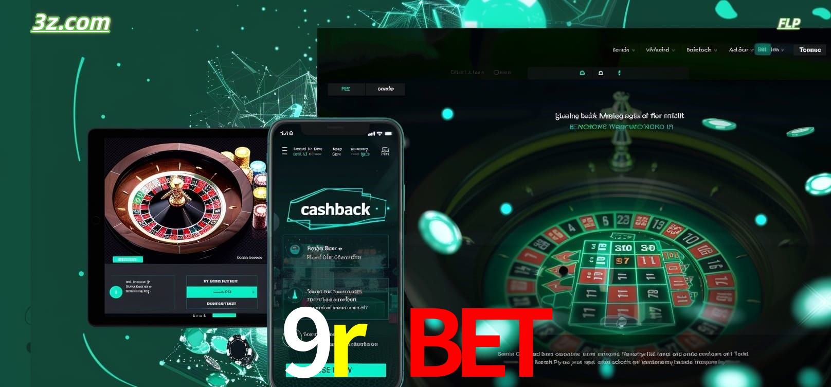 Jogue roleta em dispositivos móveis e desktop com 9r bet